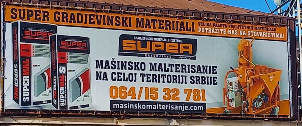 Masinsko malterisanje kragujevac