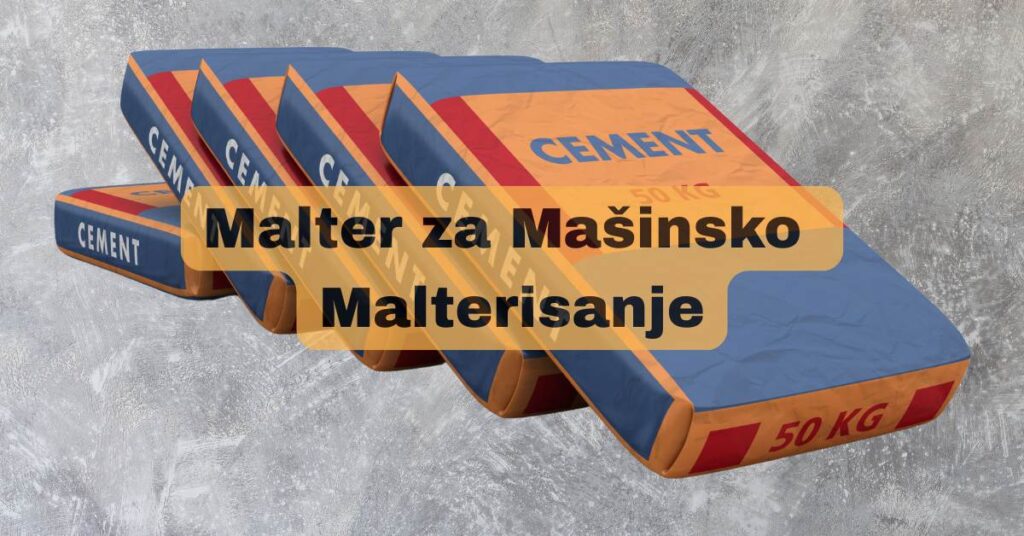 malter za masinko malterisanje